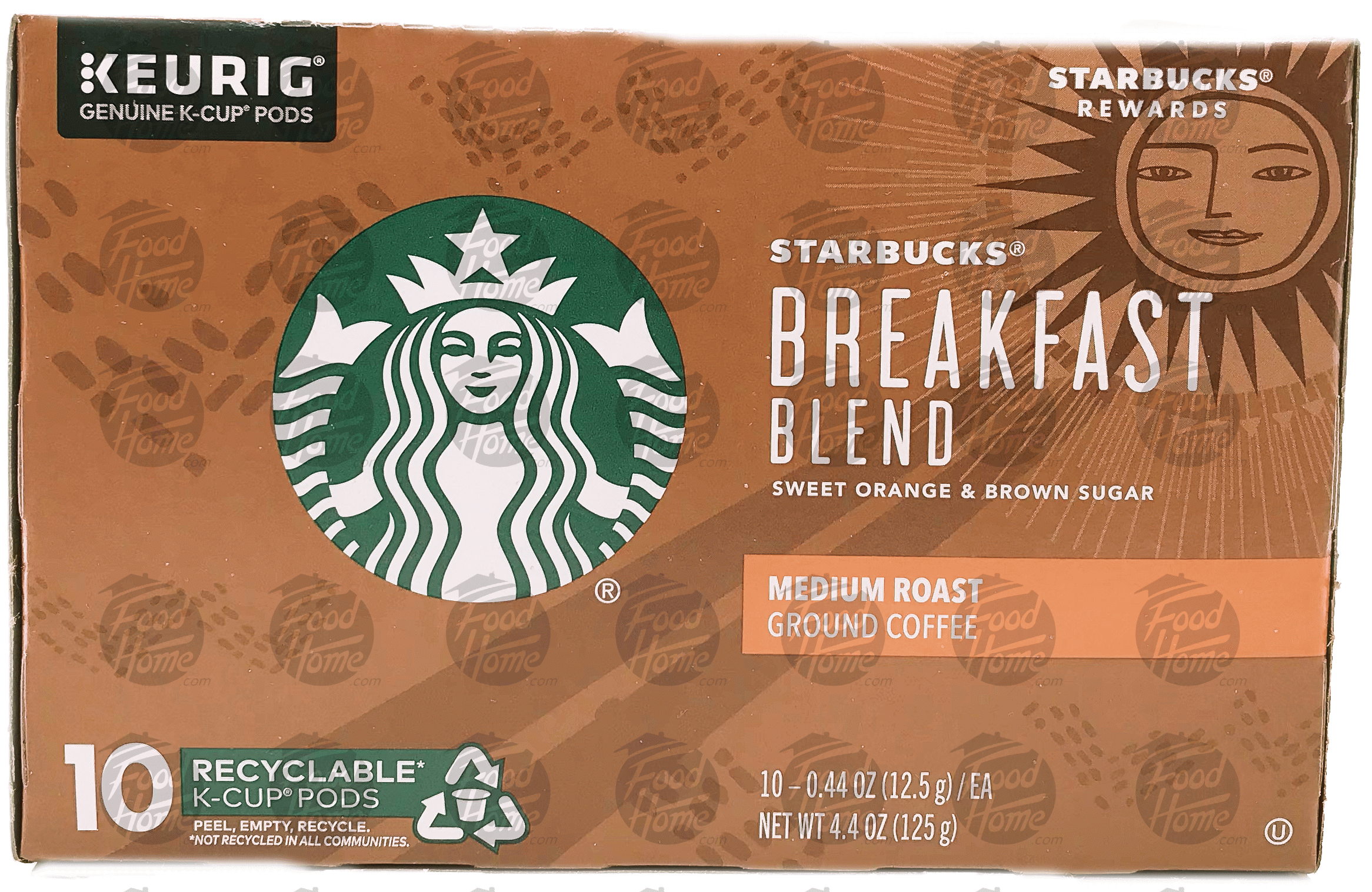 Keurig Starbucks breakfast blend, medium roast ground coffee, 10 k-cups Full-Size Picture